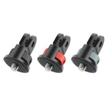 Maxbell Camera Mount Adapter Lightweight Conversion Tripod Adapter for Action Camera Black Titanium