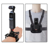 Maxbell Camera Mount Adapter Lightweight Conversion Tripod Adapter for Action Camera Black Titanium
