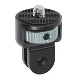 Maxbell Camera Mount Adapter Lightweight Conversion Tripod Adapter for Action Camera Black Titanium