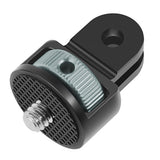 Maxbell Camera Mount Adapter Lightweight Conversion Tripod Adapter for Action Camera Black Titanium