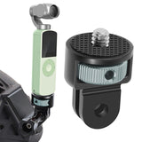 Maxbell Camera Mount Adapter Lightweight Conversion Tripod Adapter for Action Camera Black Titanium