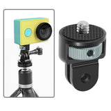 Maxbell Camera Mount Adapter Lightweight Conversion Tripod Adapter for Action Camera Black Titanium