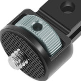 Maxbell Camera Mount Adapter Lightweight Conversion Tripod Adapter for Action Camera Black Titanium