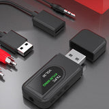Maxbell 2 in 1 Bluetooth 5.0 Transmitter Receiver Driver Free 3.5mm AUX Jack for PS5