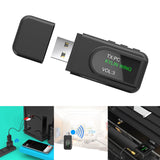 Maxbell 2 in 1 Bluetooth 5.0 Transmitter Receiver Driver Free 3.5mm AUX Jack for PS5
