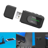Maxbell 2 in 1 Bluetooth 5.0 Transmitter Receiver Driver Free 3.5mm AUX Jack for PS5