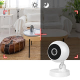 Maxbell Compact Indoor Security Camera HD Video Easy Set up Two Way Audio for Pets