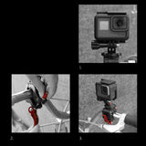 Maxbell Portable Bike Camera Mount Holder for Insta360 One R Sports Camera