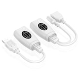 Maxbell USB 2.0 Extender to RJ 45 up to 60M/196ft for USB Flash Disk PC Scanner