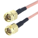 Maxbell SMA Male to SMA Male Adapter RG316 Extension Cable for Extension Cable 150mm