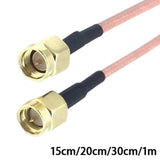 Maxbell SMA Male to SMA Male Adapter RG316 Extension Cable for Extension Cable 200mm