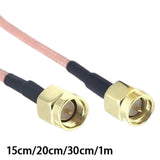 Maxbell SMA Male to SMA Male Adapter RG316 Extension Cable for Extension Cable 200mm