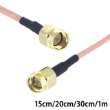 Maxbell SMA Male to SMA Male Adapter RG316 Extension Cable for Extension Cable 200mm