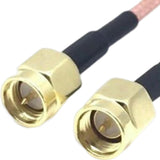 Maxbell SMA Male to SMA Male Adapter RG316 Extension Cable for Extension Cable 300mm