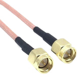 Maxbell SMA Male to SMA Male Adapter RG316 Extension Cable for Extension Cable 1000mm