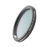 Maxbell Blue Brushed Filter Effect Filter Len Filter for DSLR Cinematice Video 58MM