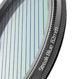 Maxbell Blue Brushed Filter Effects for DSLR Cinematice Video Slr Camera 82MM