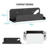 Maxbell Game Console Wall Mounted Holder Bracket Solid Hanger for Organizer Box White