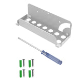 Maxbell Game Console Wall Mounted Holder Bracket Solid Hanger for Organizer Box White