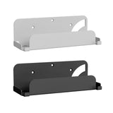 Maxbell Game Console Wall Mounted Holder Bracket Solid Hanger for Organizer Box White