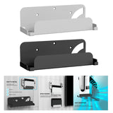 Maxbell Game Console Wall Mounted Holder Bracket Solid Hanger for Organizer Box White