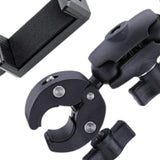 Maxbell Motorcycle Handlebar Camera Mount 1/4 360 Degree Rotary Standard Big Clamp