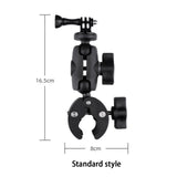 Maxbell Motorcycle Handlebar Camera Mount 1/4 360 Degree Rotary Standard Big Clamp
