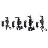 Maxbell Motorcycle Handlebar Camera Mount 1/4 360 Degree Rotary Standard Big Clamp