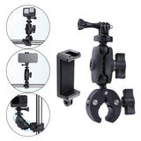 Maxbell Motorcycle Handlebar Camera Mount 1/4 360 Degree Rotary Standard Big Clamp