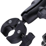 Maxbell Motorcycle Handlebar Camera Mount 1/4 360 Degree Rotary Extended Big Clamp
