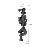 Maxbell Motorcycle Handlebar Camera Mount 1/4 360 Degree Rotary Standard Small Clamp