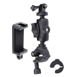 Maxbell Motorcycle Handlebar Camera Mount 1/4 360 Degree Rotary Standard Small Clamp