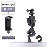 Maxbell Motorcycle Handlebar Camera Mount 1/4 360 Degree Rotary Standard Small Clamp