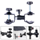 Maxbell Outdoor Camera Tripod Umbrella Holder Photography Accessory for Camera 16cmx8cm