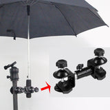 Maxbell Outdoor Camera Tripod Umbrella Holder Photography Accessory for Camera 16cmx8cm