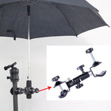 Maxbell Outdoor Camera Tripod Umbrella Holder Photography Accessory for Camera 21.5cmx7.9cm
