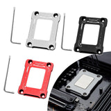 Maxbell CPU Contact Frame Aluminum Alloy Anti Bending for 12TH Gen LGA1700 Silver