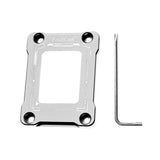Maxbell CPU Contact Frame Aluminum Alloy Anti Bending for 12TH Gen LGA1700 Silver