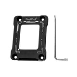 Maxbell CPU Contact Frame Aluminum Alloy Anti Bending for 12TH Gen LGA1700 Black