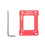 Maxbell CPU Contact Frame Aluminum Alloy Anti Bending for 12TH Gen LGA1700 Red