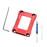 Maxbell CPU Bending Correction Fixing Buckle Kit for 12 Generation LGA1700 Red