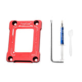 Maxbell CPU Bending Correction Fixing Buckle Kit for 12 Generation LGA1700 Red