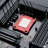Maxbell CPU Bending Correction Fixing Buckle Kit for 12 Generation LGA1700 Red