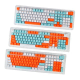 Maxbell PBT 113Pcs Keycaps Set for Mechanical Gaming Keyboard 61 87 104 108 Keys A