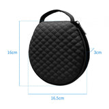 Maxbell Portable CD Wallet Case Organizer PU 20 Capacity Prevent Scratch Black