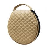 Maxbell Portable CD Wallet Case Organizer PU 20 Capacity Prevent Scratch Beige