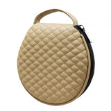 Maxbell Portable CD Wallet Case Organizer PU 20 Capacity Prevent Scratch Beige