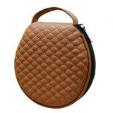 Maxbell Portable CD Wallet Case Organizer PU 20 Capacity Prevent Scratch Brown