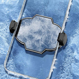 Maxbell Phone Cooler RGB Lights Rechargeable Quiet Heatsink for Gaming Videos Black