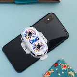 Maxbell Phone Cooler RGB Lights Rechargeable Quiet Heatsink for Gaming Videos White